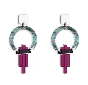 Toolally Art Deco Chandeliers Earrings