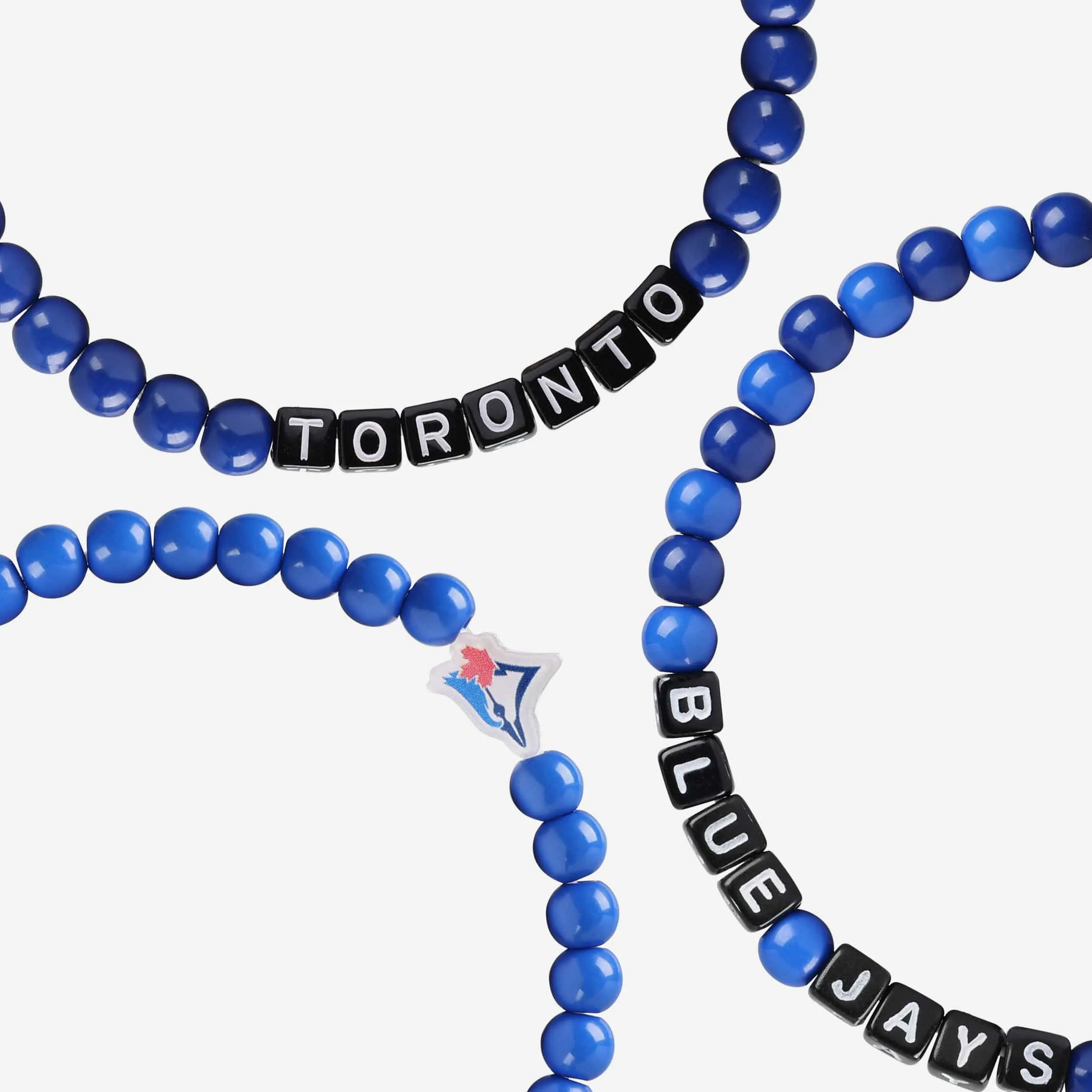 Toronto Blue Jays 3 Pack Beaded Friendship Bracelet