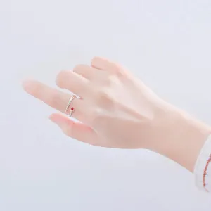 Trendy Men's And Women's Silver Rings