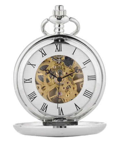 Triag Knot with Stone Pocket Watch