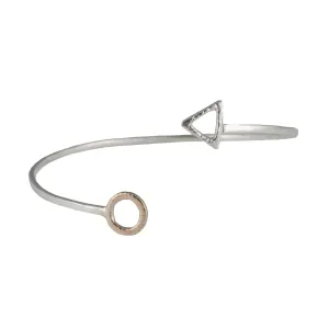 Triangle Circle Bracelet