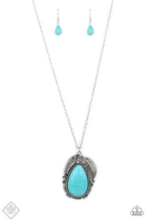 Tropical Mirage Blue Paparazzi Necklace