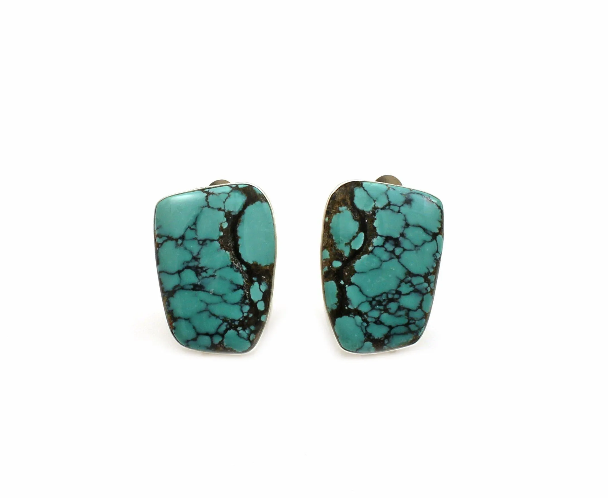 Turquoise Clip On Earrings