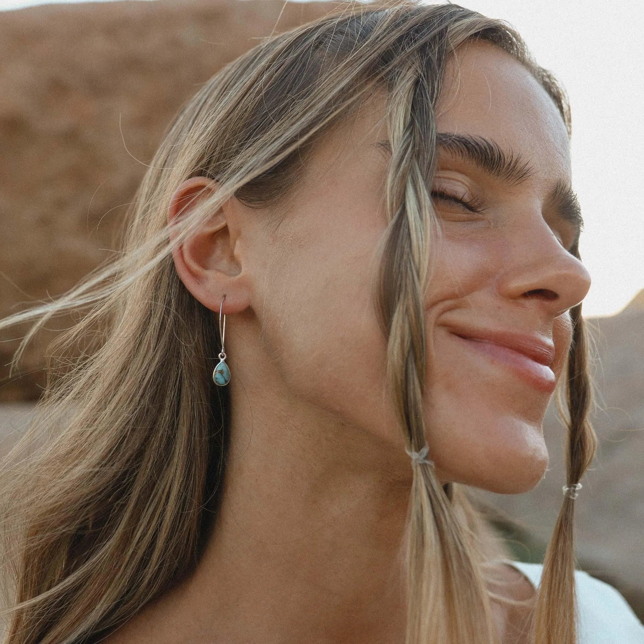 Turquoise Drop Earrings