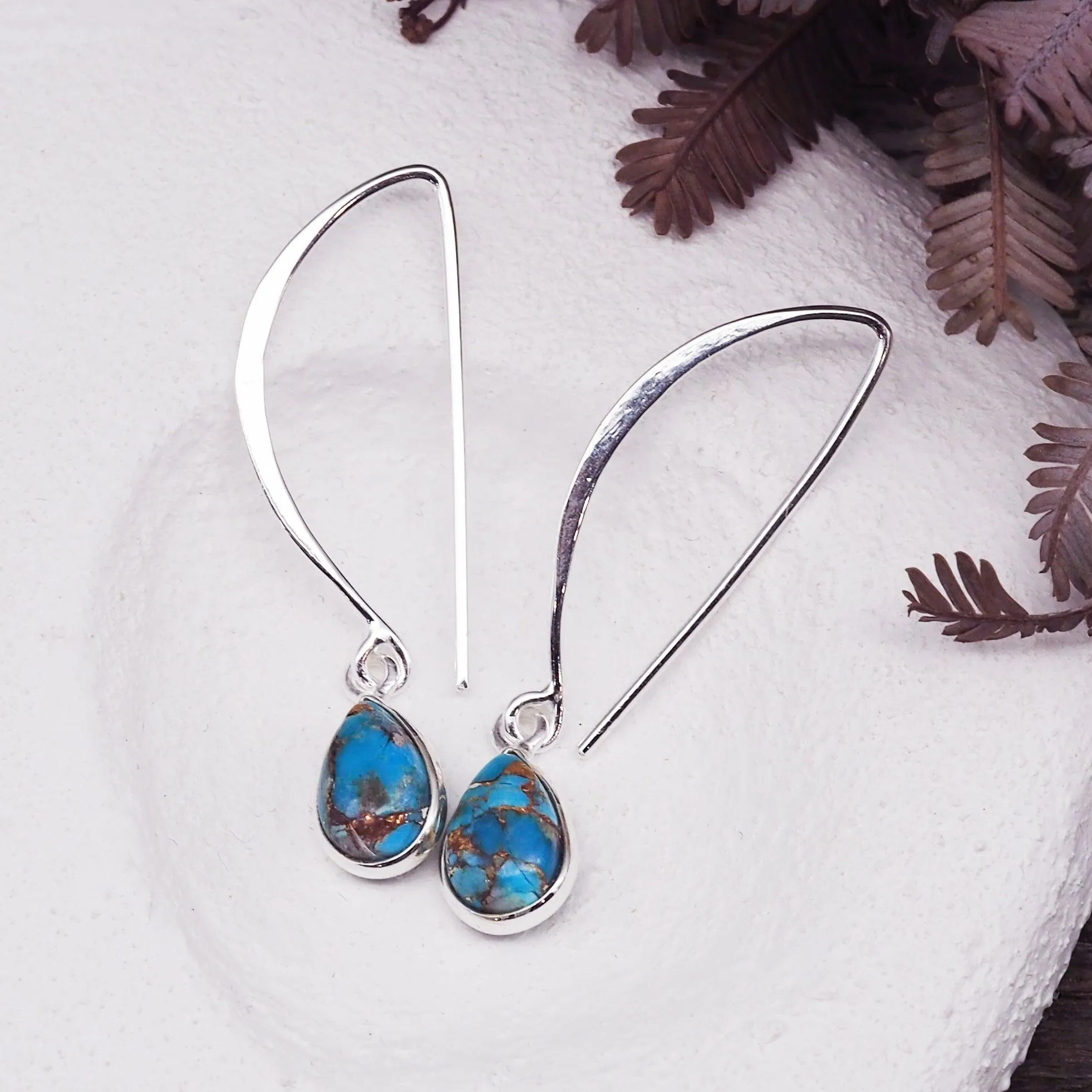 Turquoise Drop Earrings