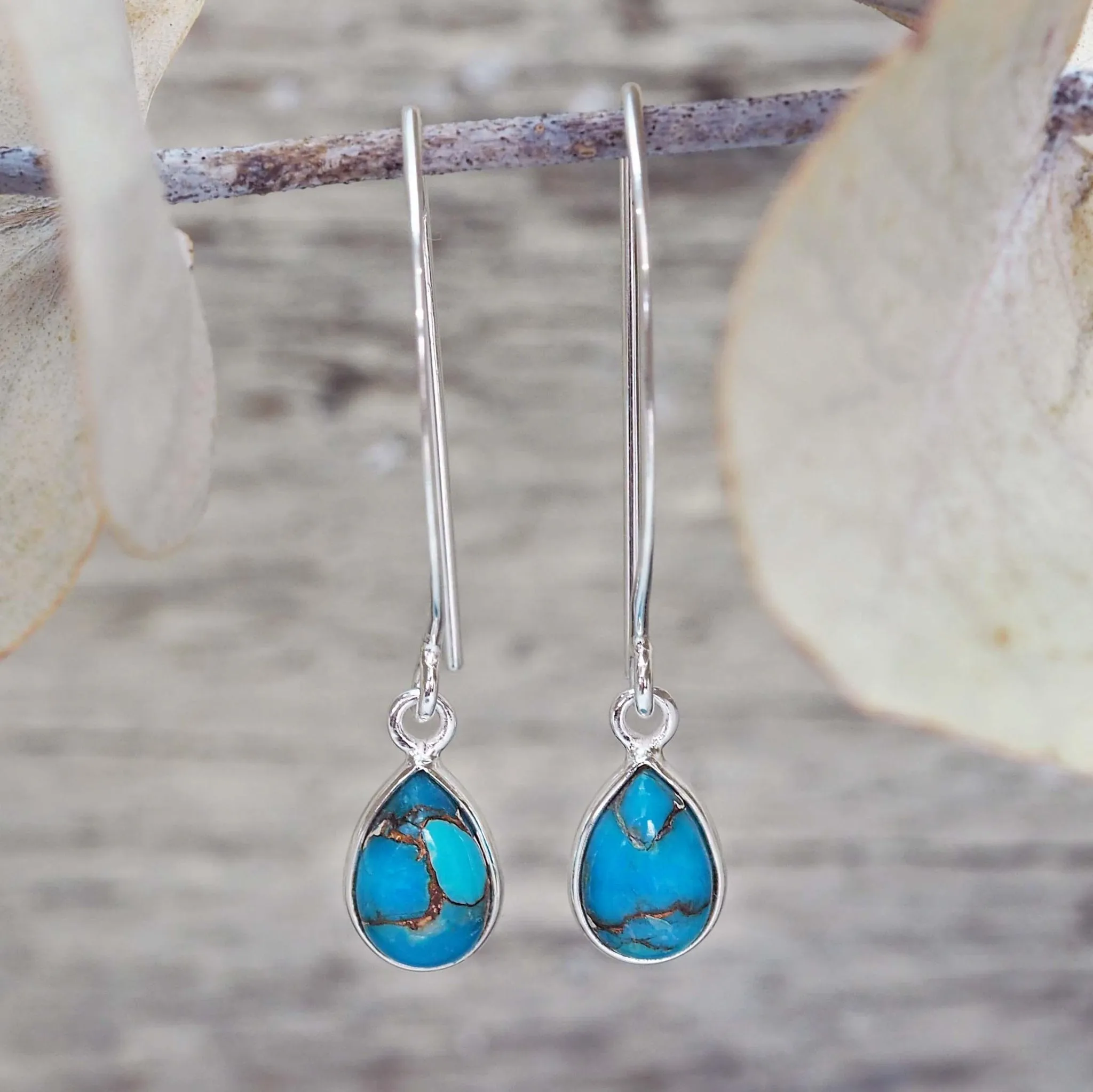 Turquoise Drop Earrings