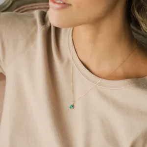 Turquoise Drop Necklace