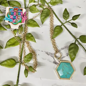 Turquoise in Caicos Necklace