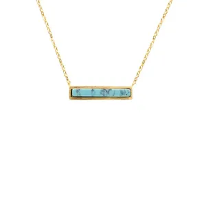 TURQUOISE MARBLE NECKLACE
