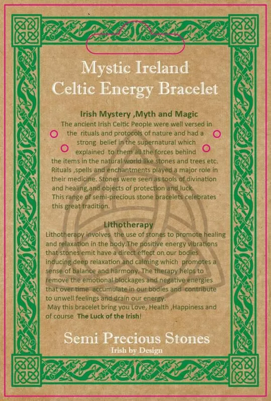 Turquoise Stone Celtic Energy necklace