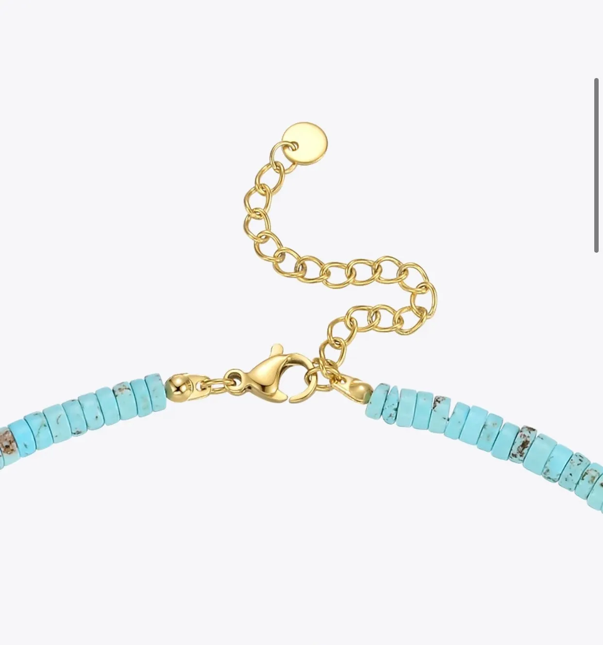 Turquoise Stone Necklace