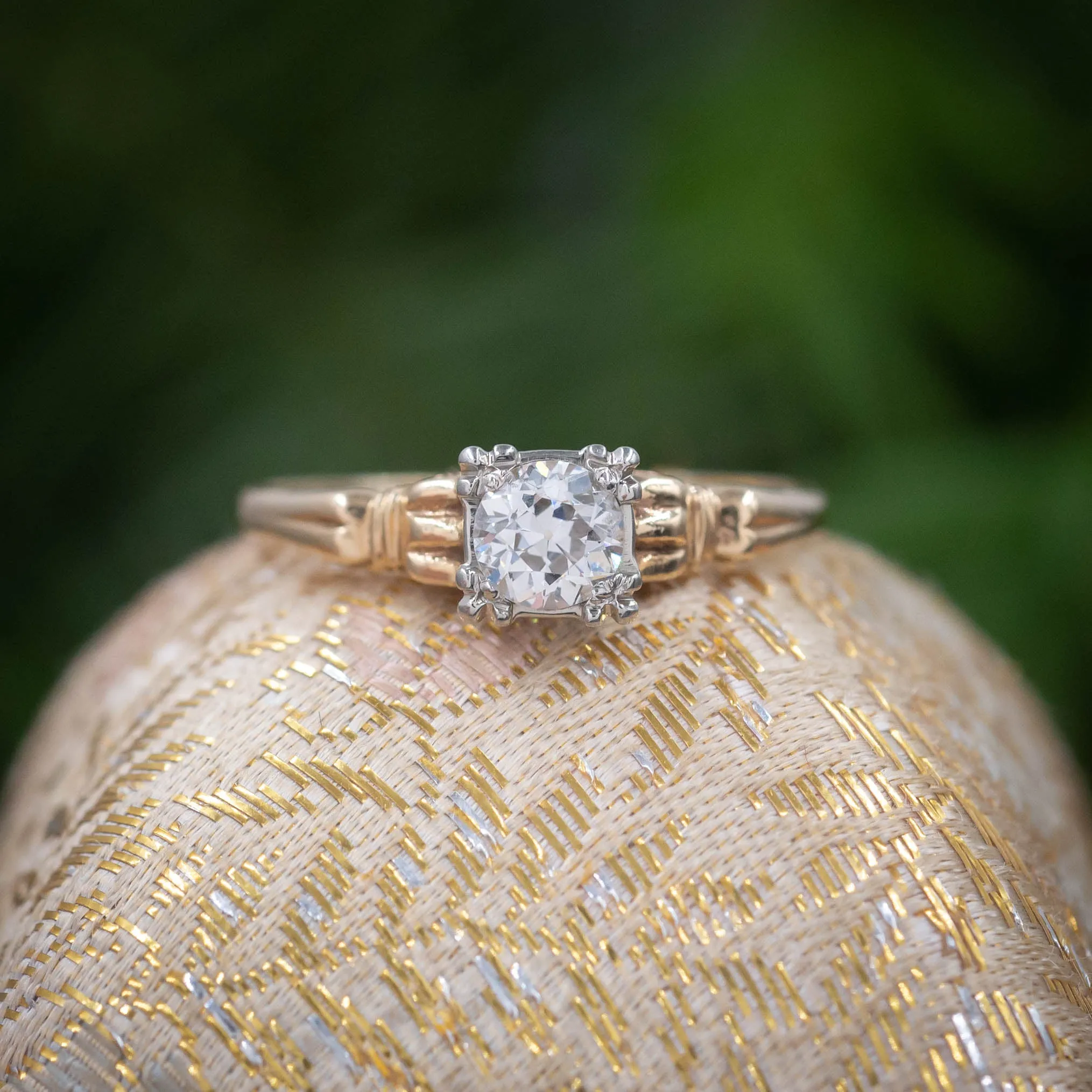 Two-Tone Solitaire c1930