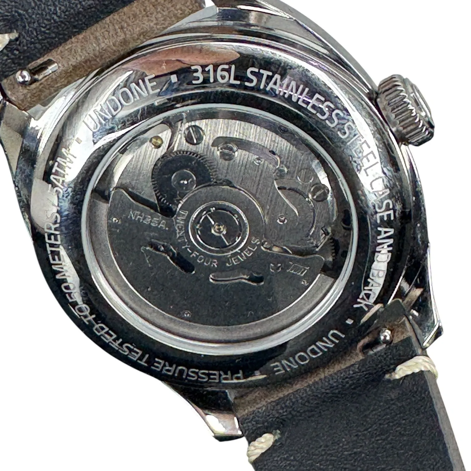 UNDONE x Simple Union Urushi imechanical watch