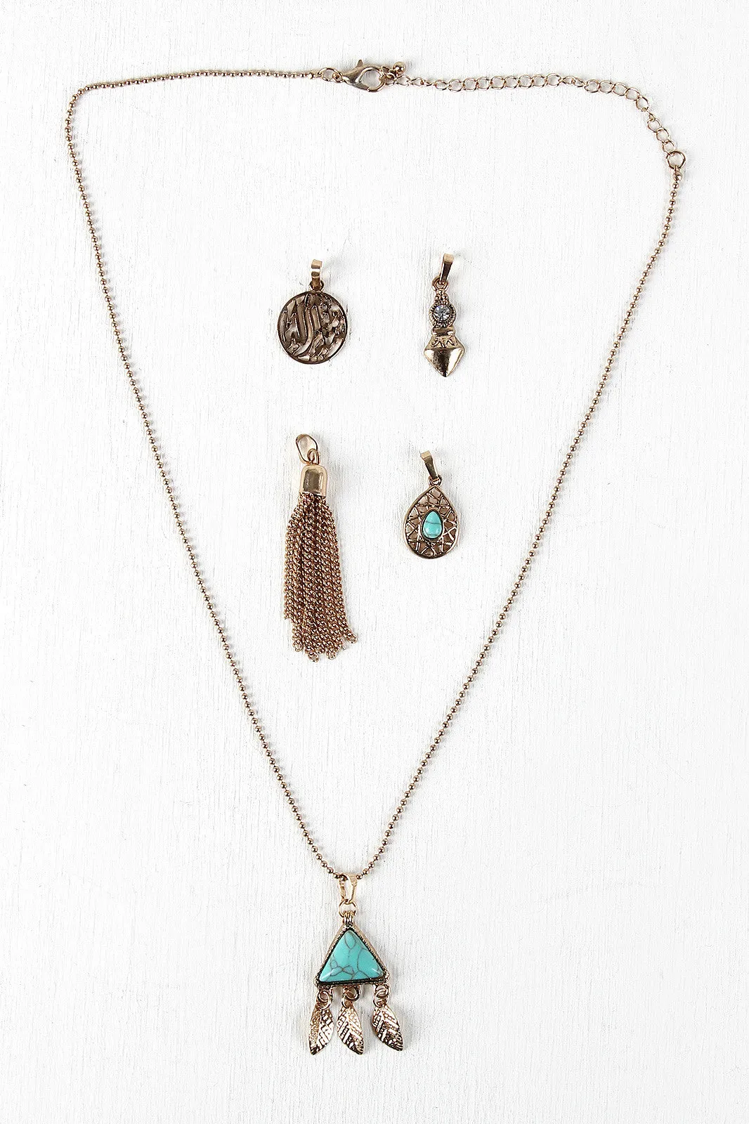 Vacationer Interchangeable Charms Necklace