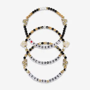 Vanderbilt Commodores 3 Pack Friendship Bracelet