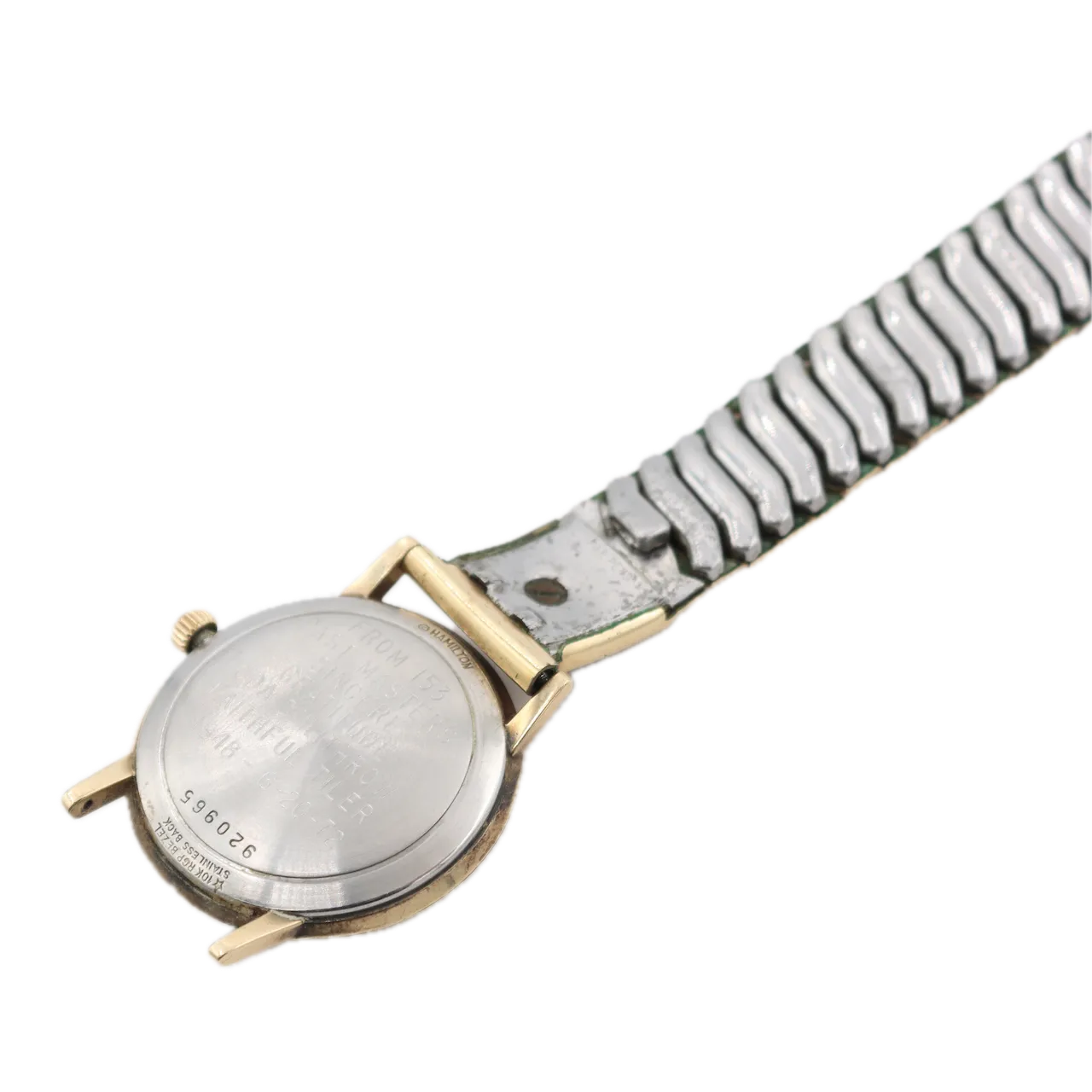 Vintage 32mm Hamilton Masonic Dial Men's Mechanical Wristwatch Swiss 10k RGP