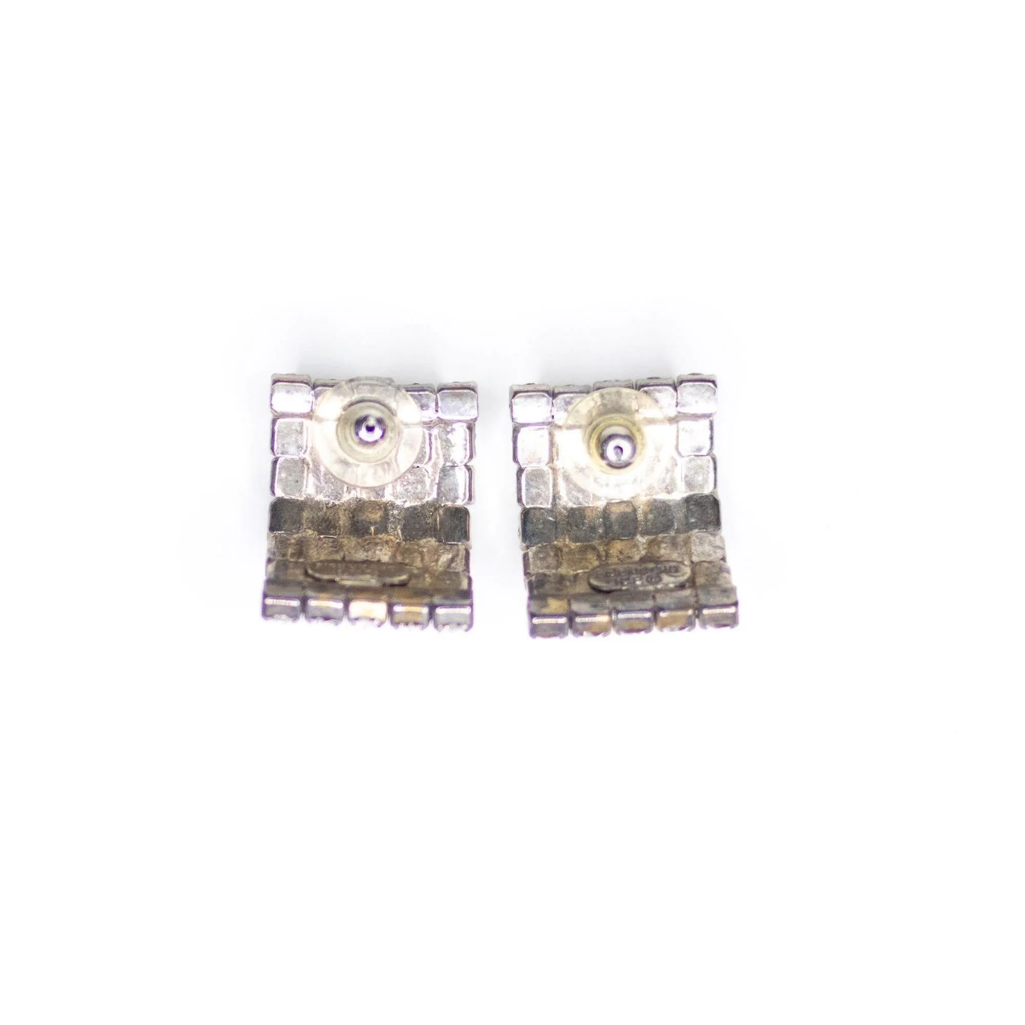 Vintage Eisenberg Ice Rhinestone Statement Earrings