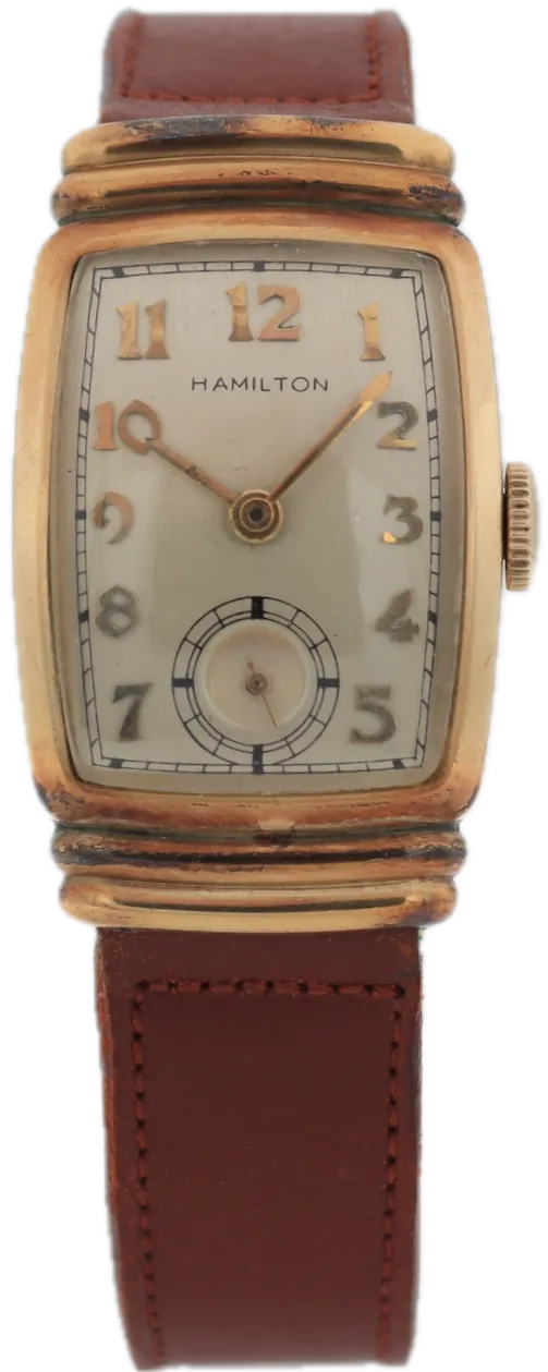 Vintage Hamilton Emerson Men's Mechanical Wristwatch 982 USA 10k GF