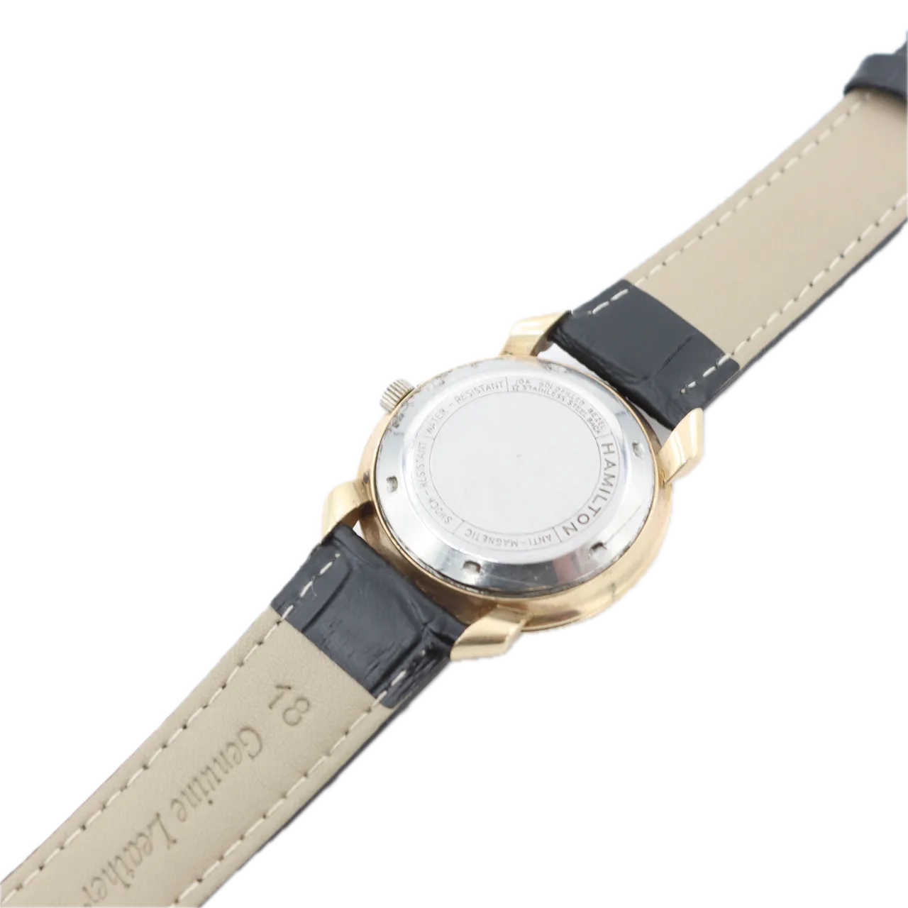 Vintage Hamilton K-455 Men's Automatic Wristwatch 661 Swiss 10k Gold Filled