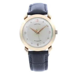 Vintage Hamilton K-455 Men's Automatic Wristwatch 661 Swiss 10k Gold Filled
