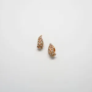 Vintage Jomaz Pave Earrings