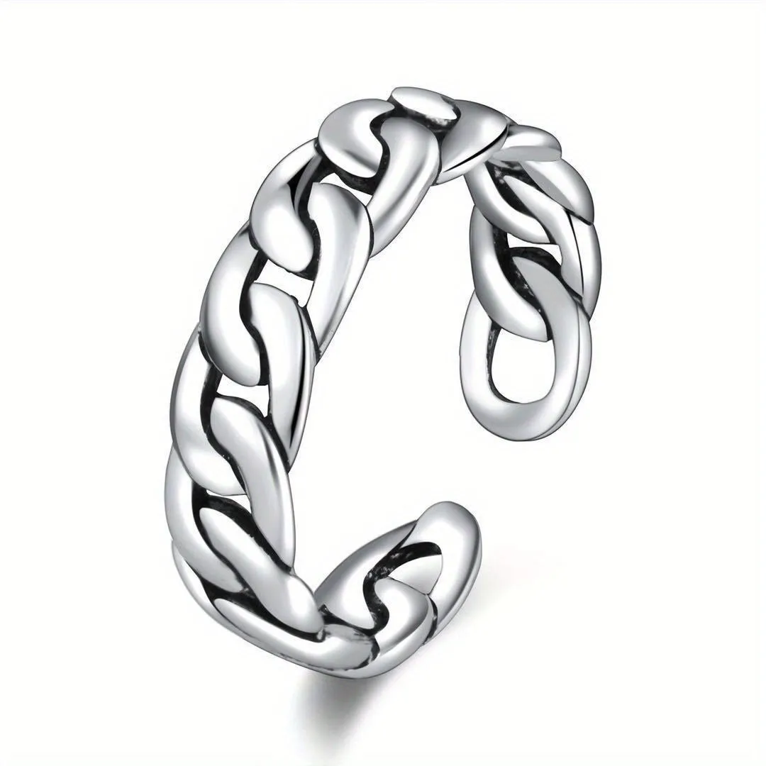 Vintage Punk Style Snake Frog Ring Set