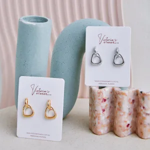 Vintage Statement Clip on Earrings
