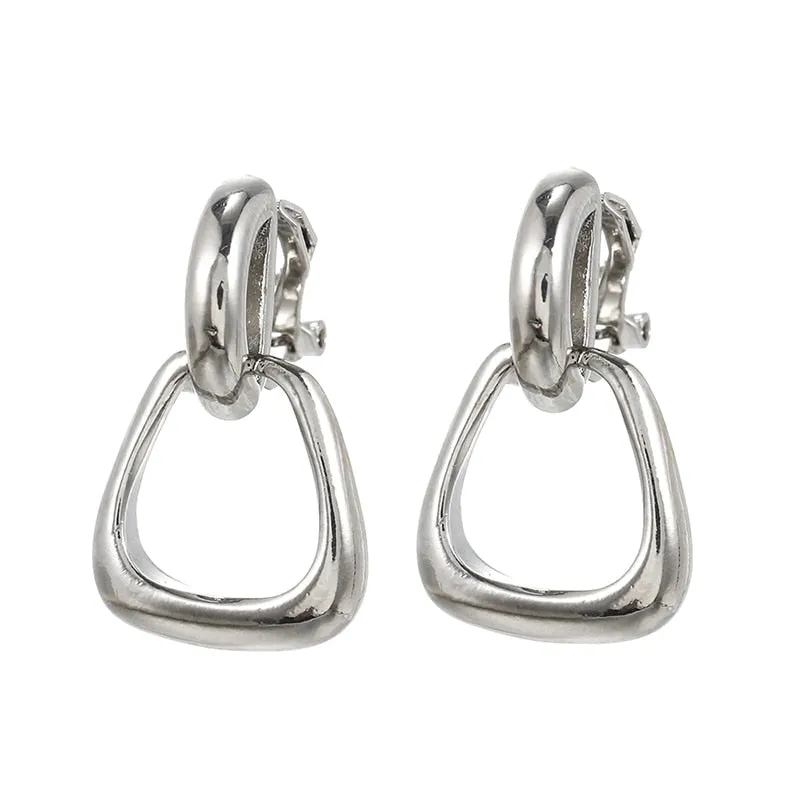 Vintage Statement Clip on Earrings