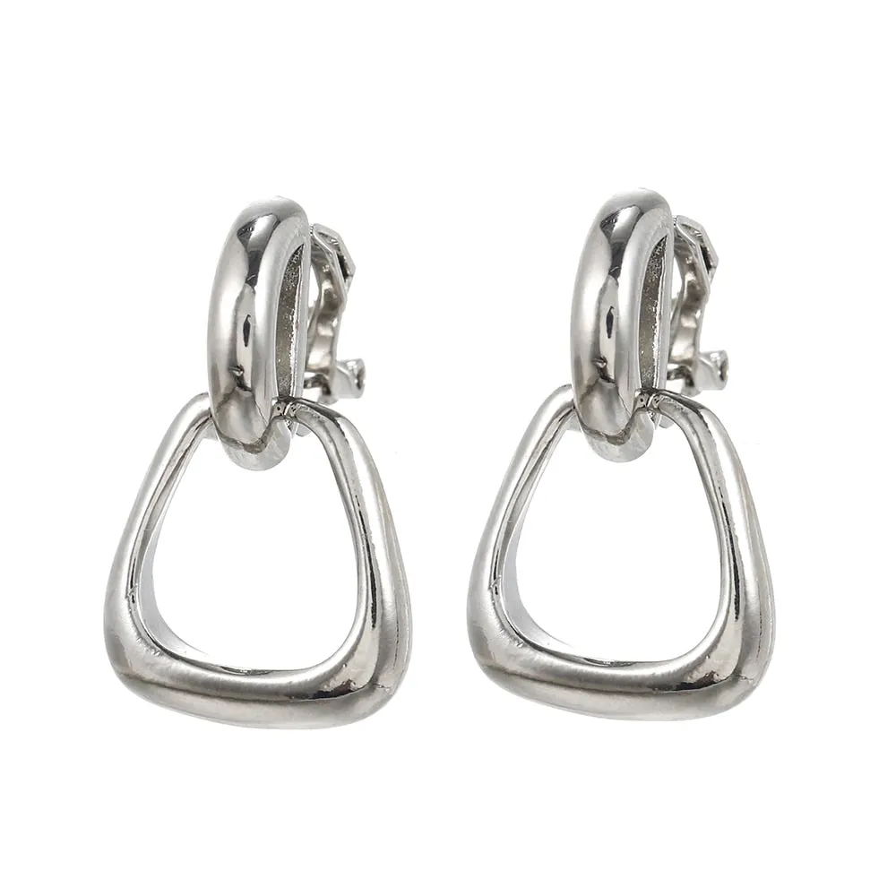 Vintage Statement Clip on Earrings