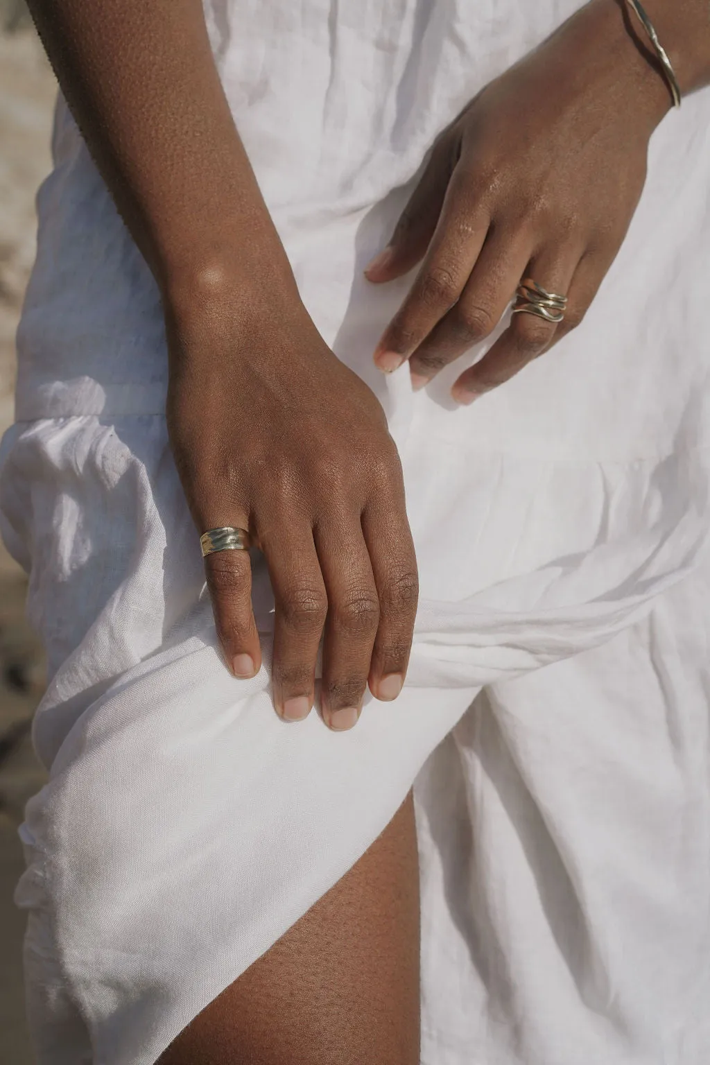Vita Pinky Ring | Gold