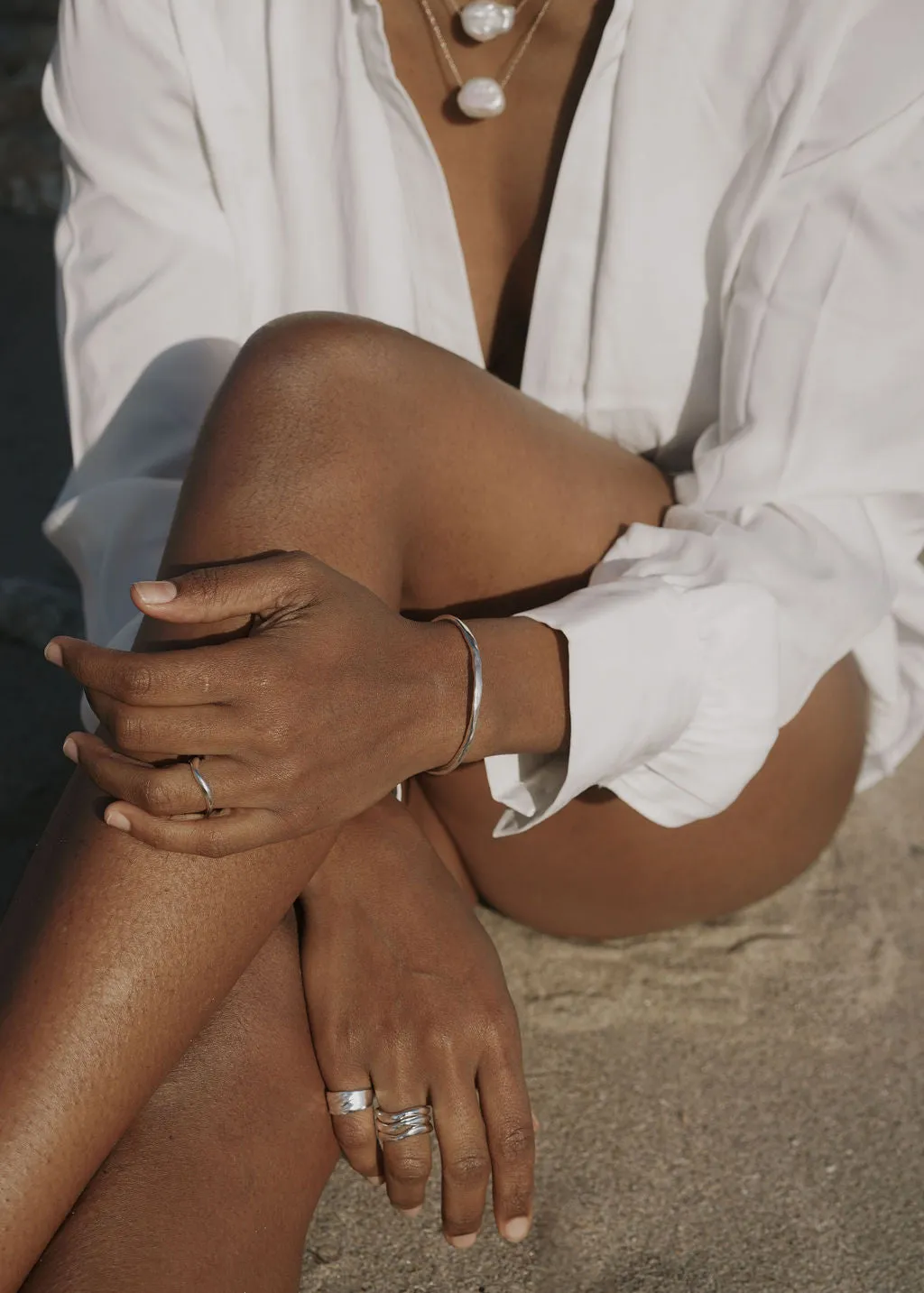 Vita Pinky Ring | Silver