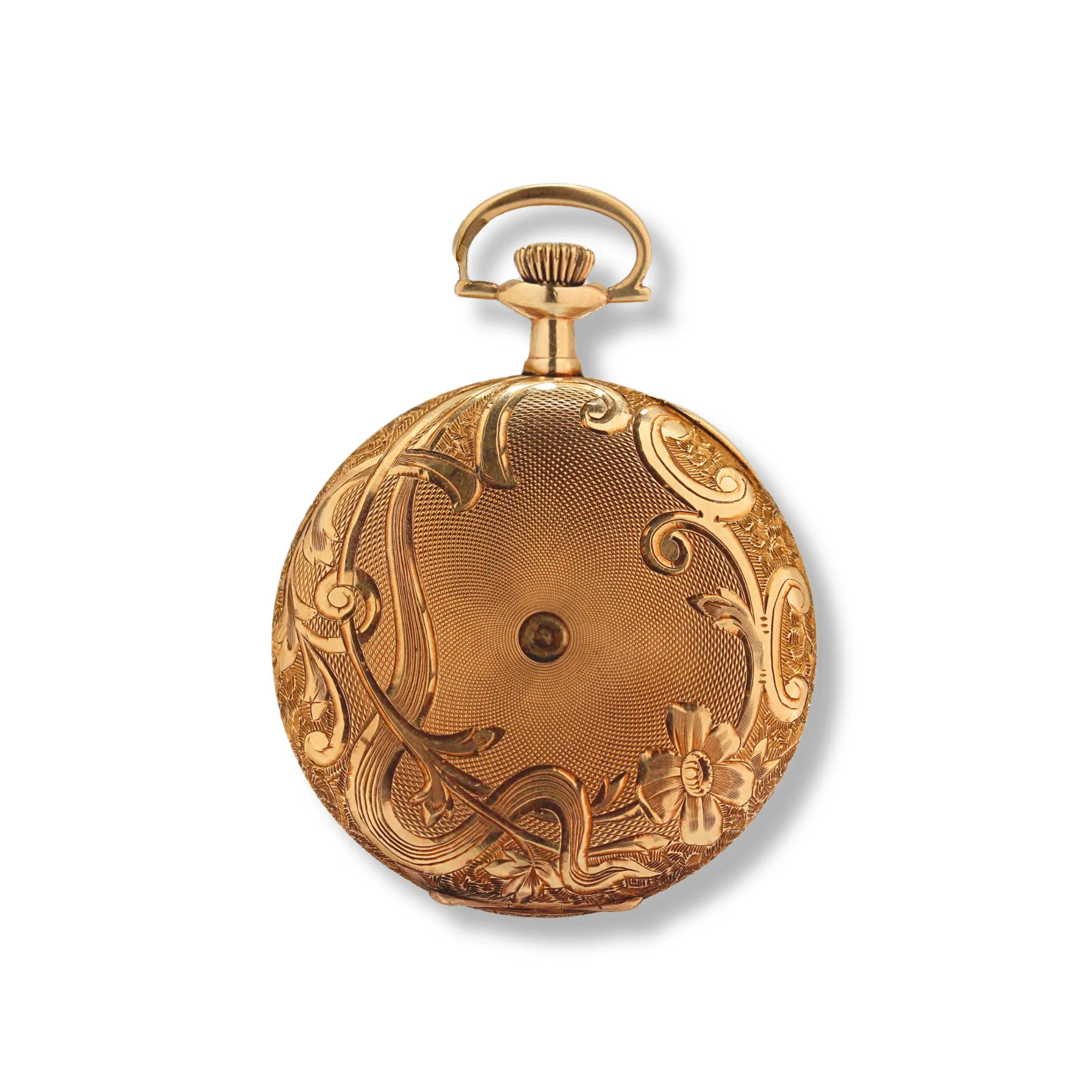 Waltham Riverside Full Hunter Gold Pocket Watch