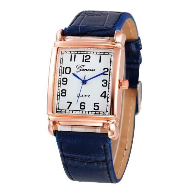 watches women quartz wristwatch clock ladies leather woman watch 2018 luxury womens watches with bracelet Relojes mujer
