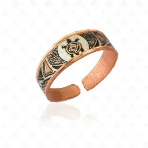 western Turtle Adjustable Ring