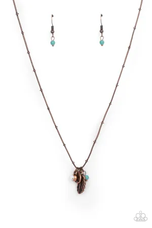 Wildly WANDER-ful Copper Paparazzi Necklace