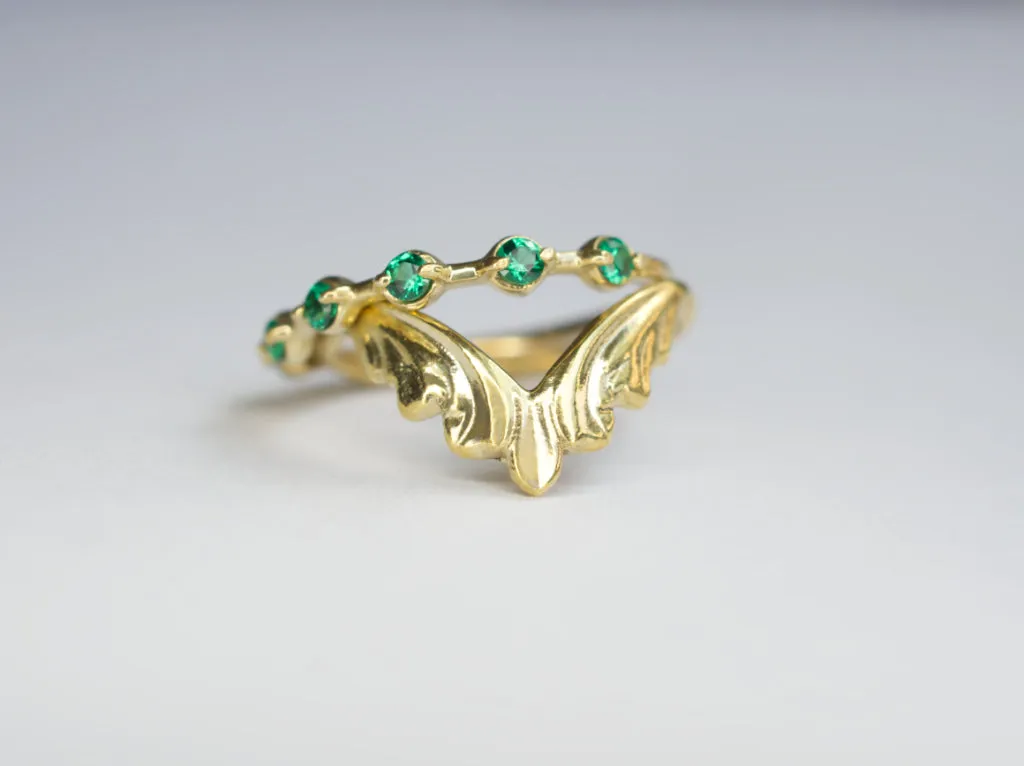 Willow Crown Ring