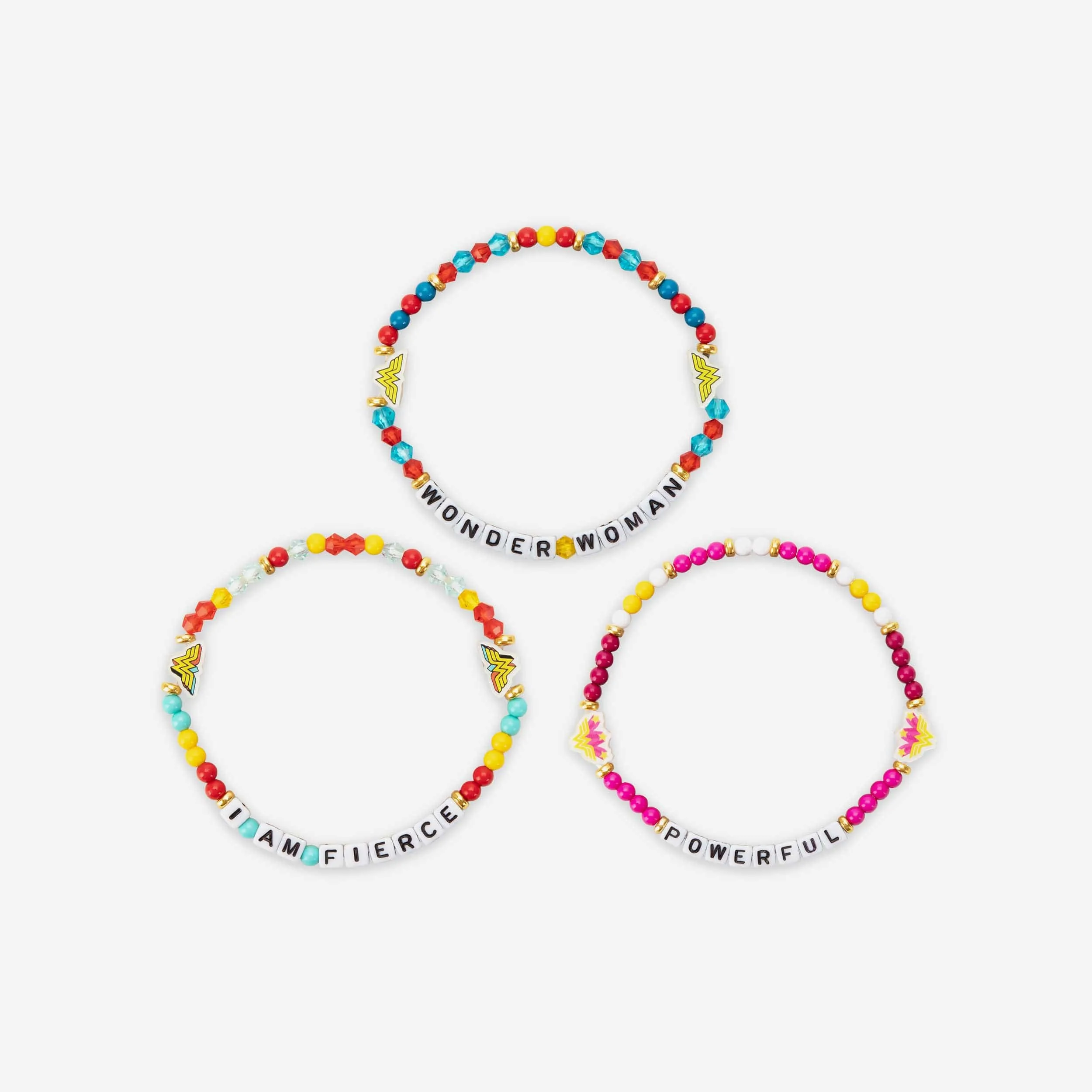 Wonder Woman™ Logo DC 3 Pack Friendship Bracelet