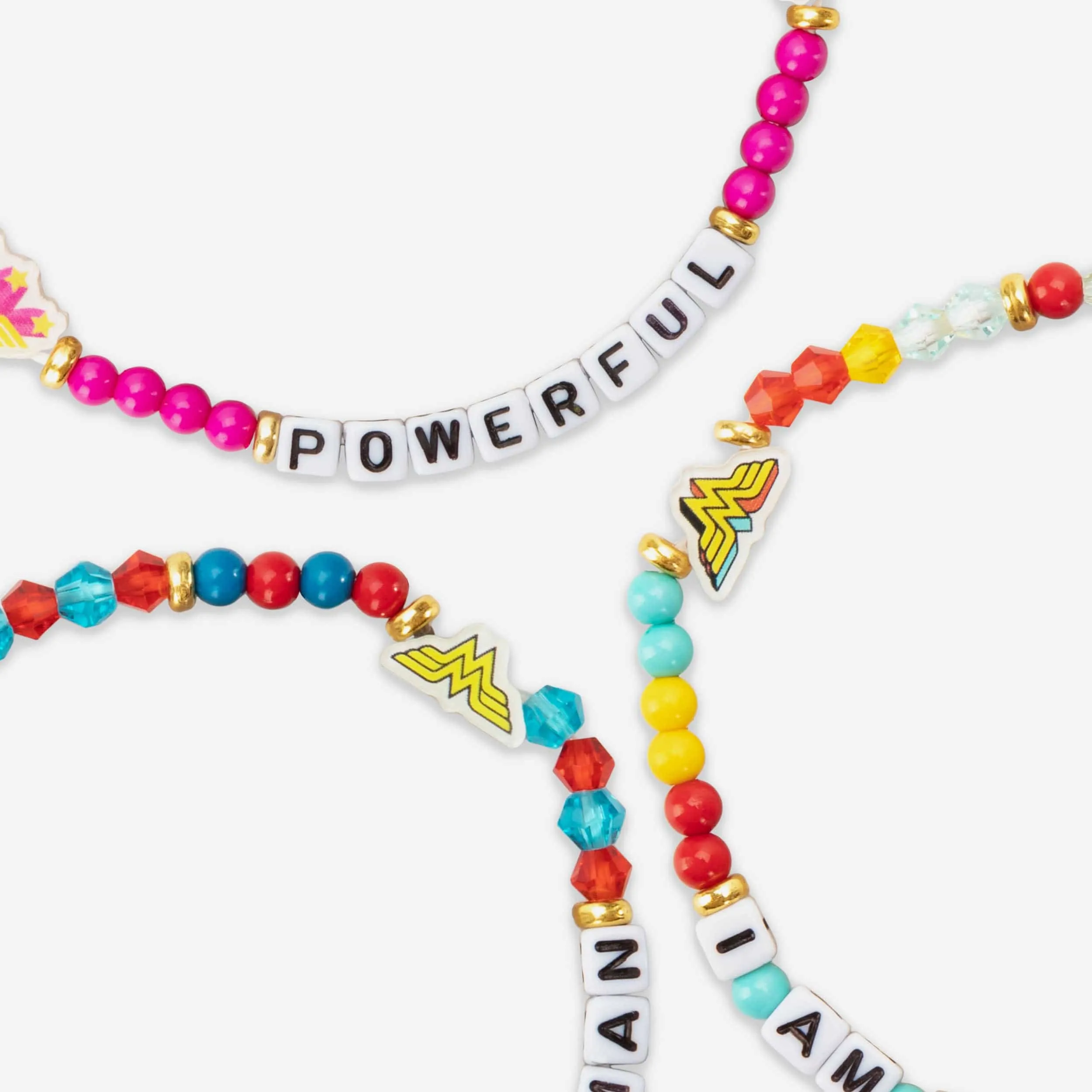 Wonder Woman™ Logo DC 3 Pack Friendship Bracelet