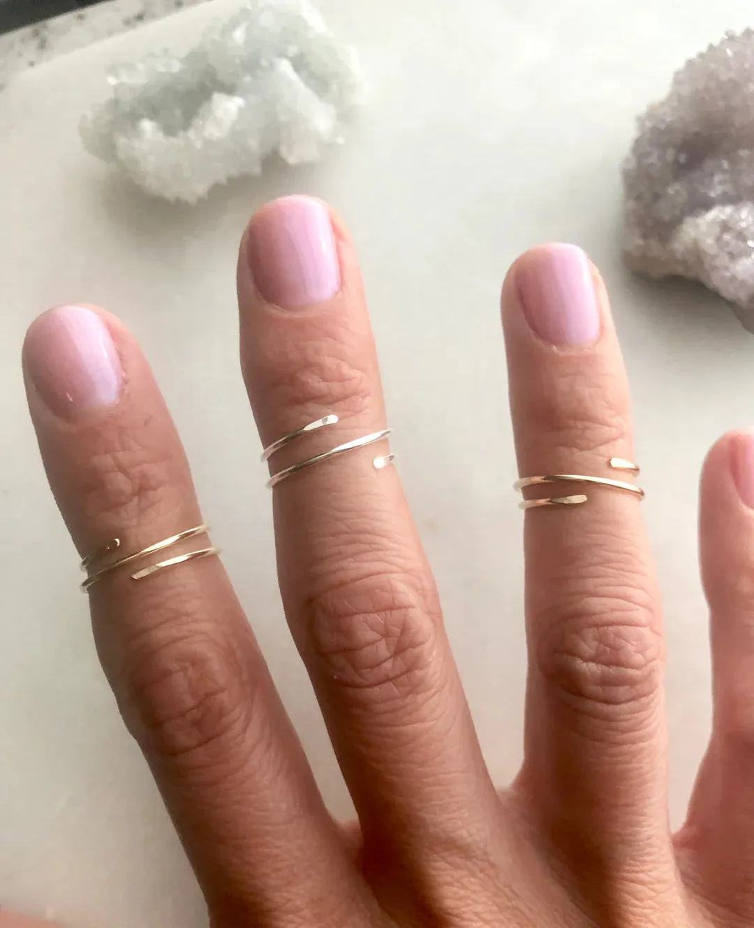 Wrap Midi Rings - Rockhaus Metals