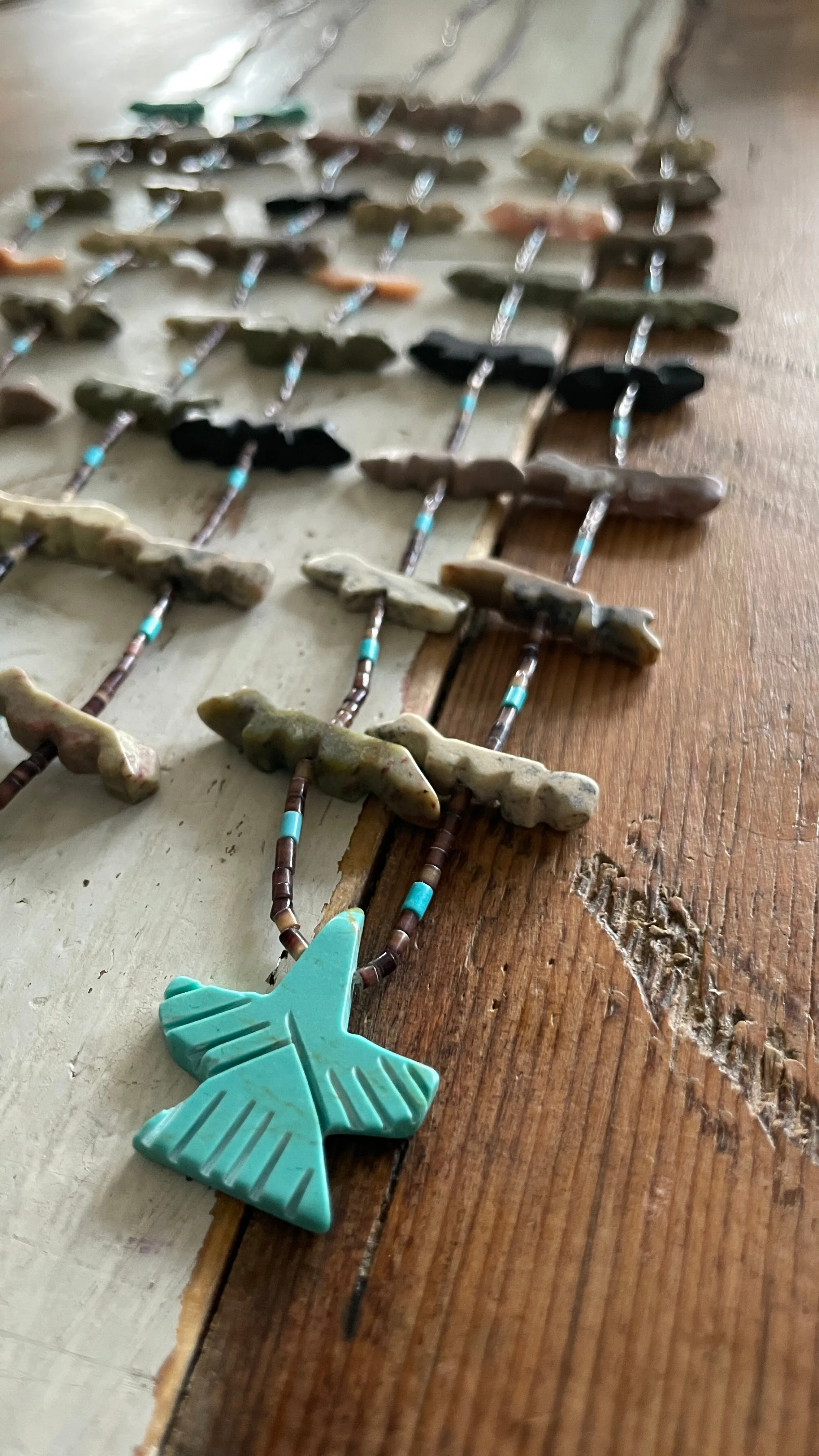 Zuni Fetish Necklace