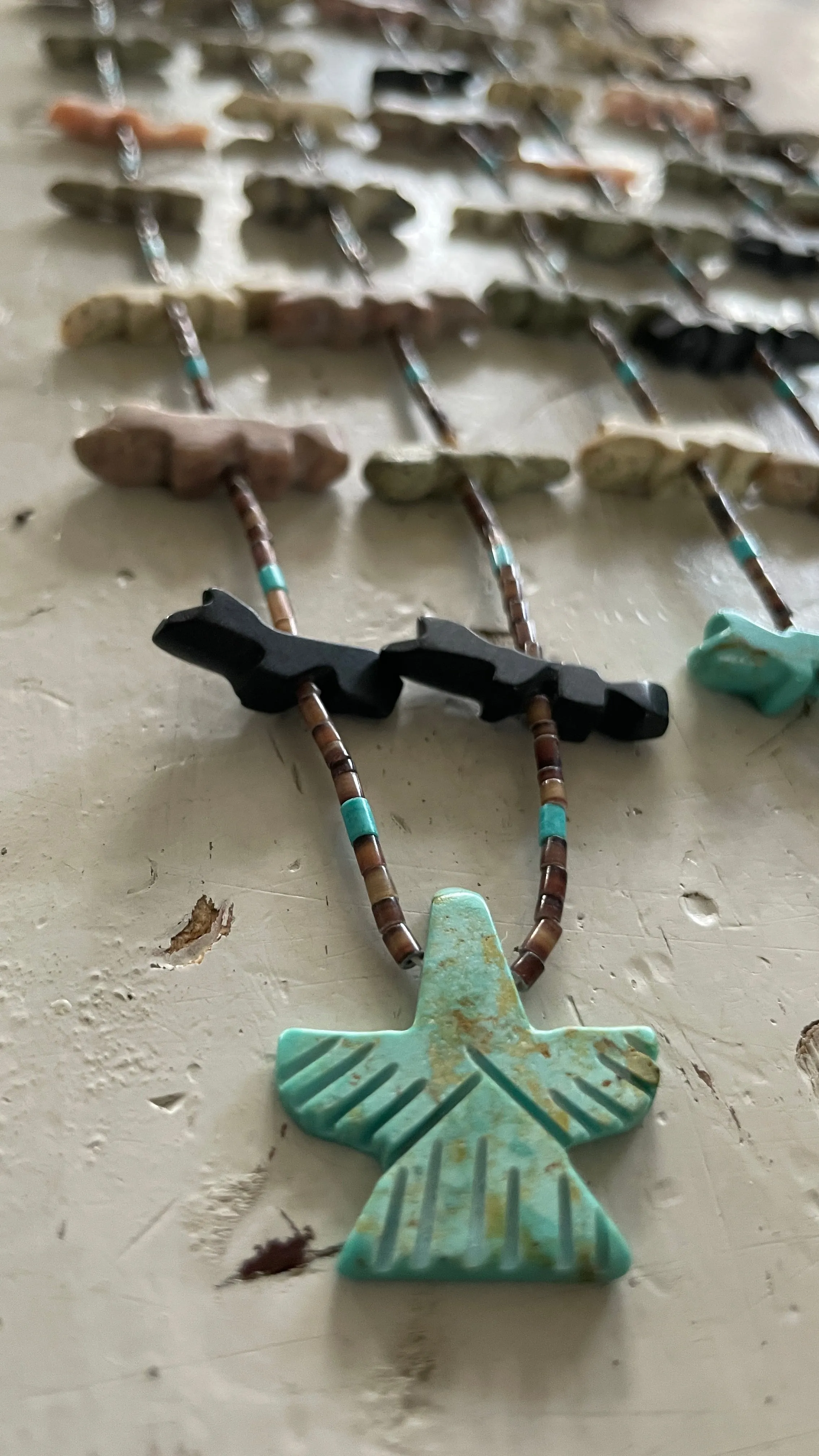 Zuni Fetish Necklace