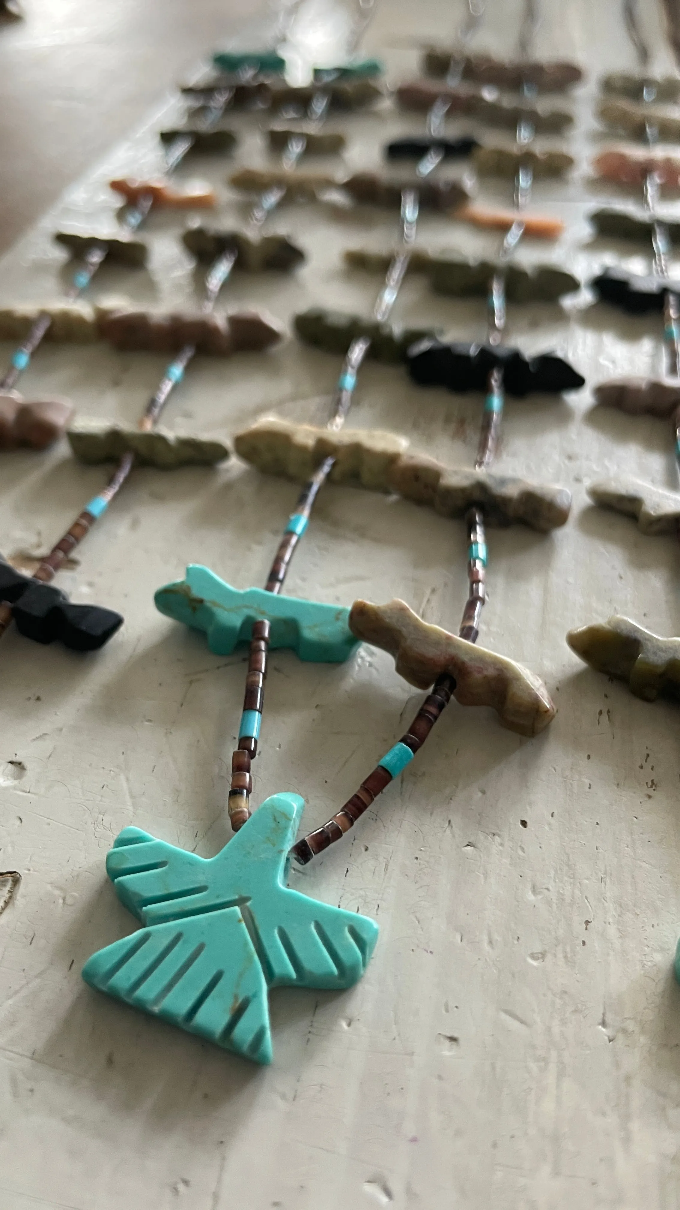 Zuni Fetish Necklace
